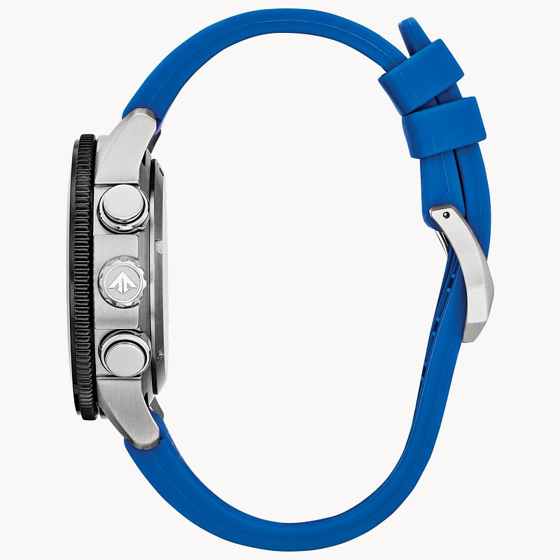 Promaster Sailhawk Black Dial Polyurethane Strap JR4068 01E CITIZEN